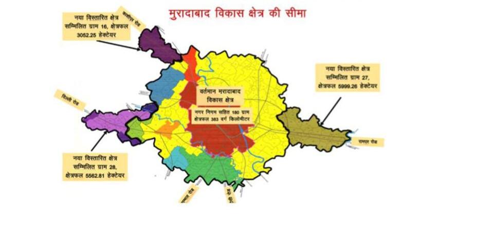 Gajraula Masterplan 2031 Map